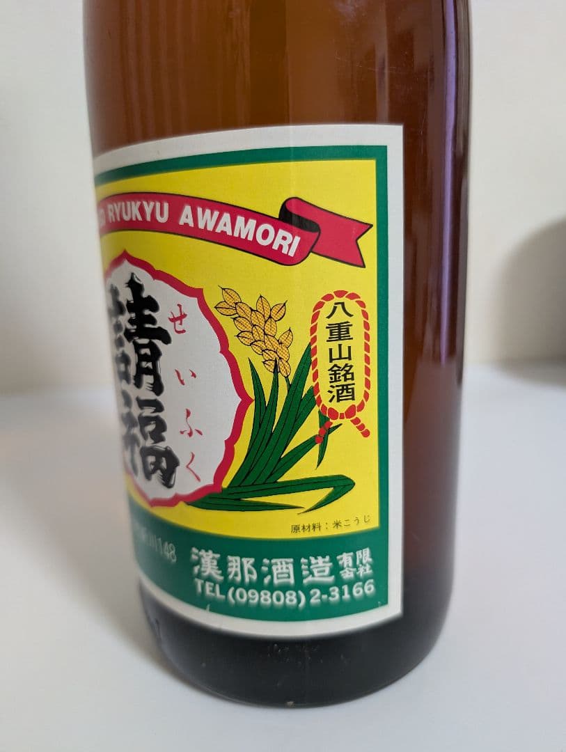 泡盛古酒　漢那酒造時代の請福 １８００ml