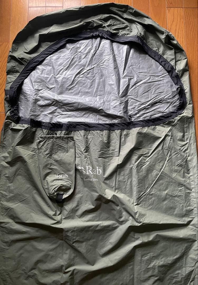 Rab 超軽量　シュラフカバー　Survival Zone