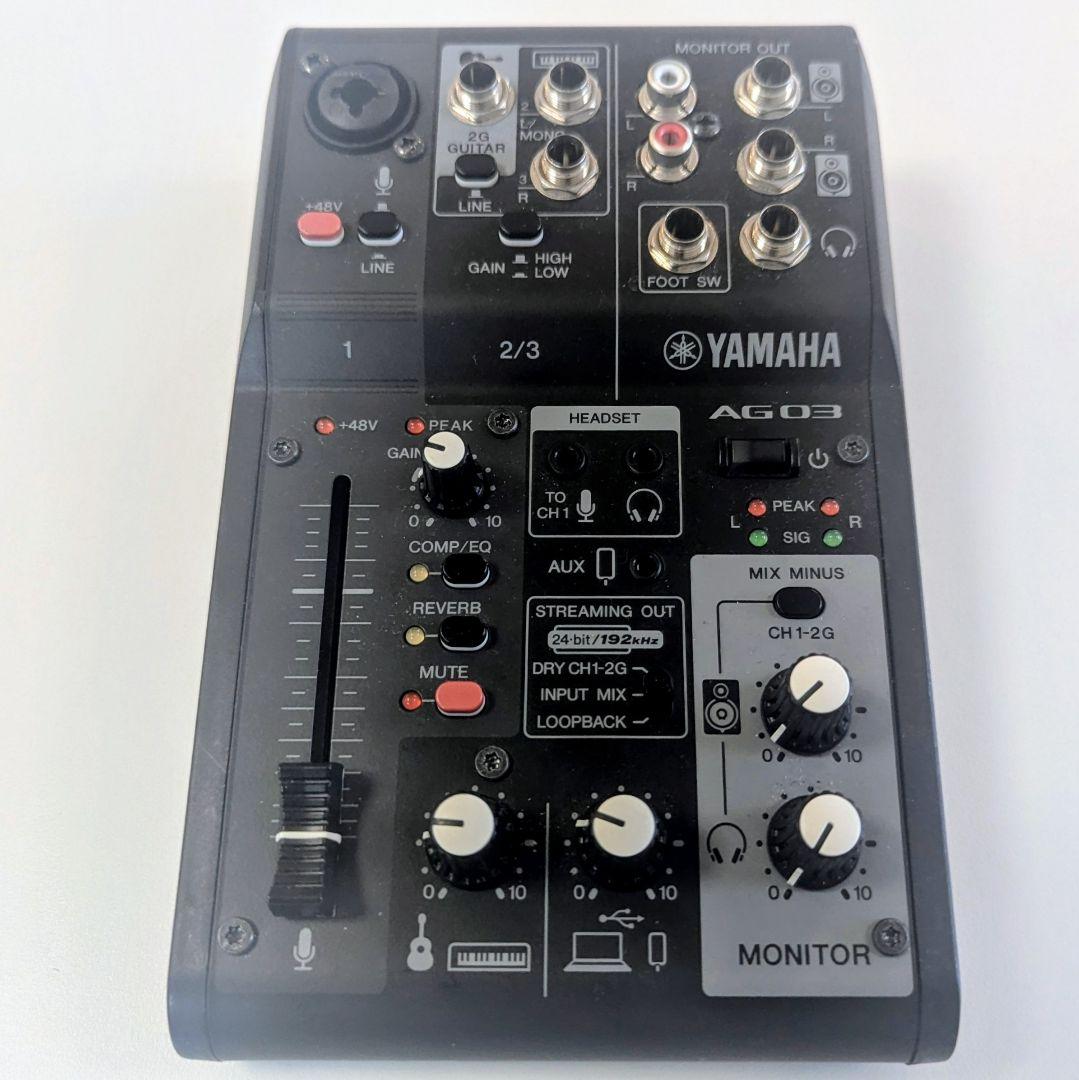 YAMAHA AG03 Mk2 オーディオインターフェイス