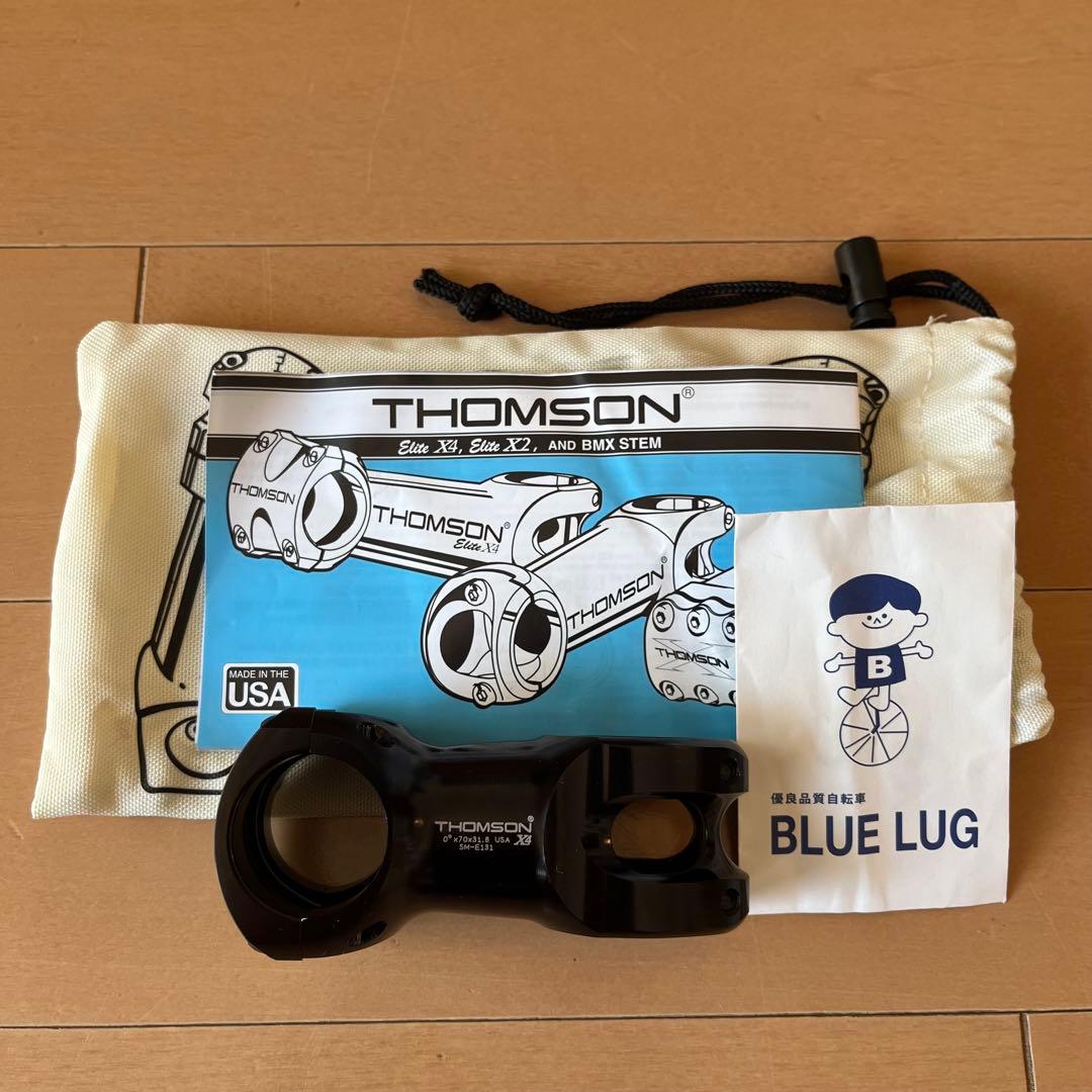 THOMSON X4 ステム 0°X70X31.8mm