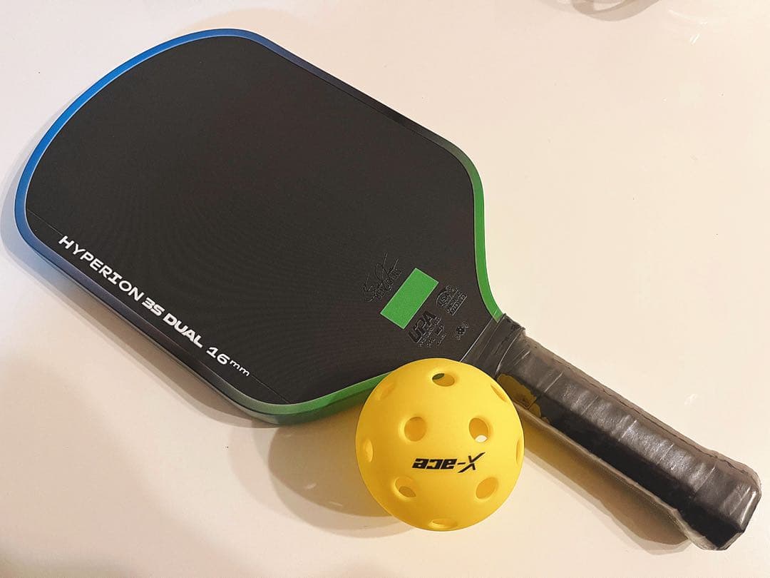 HYPERION 3S DUAL 16mm ピックルボール パドル