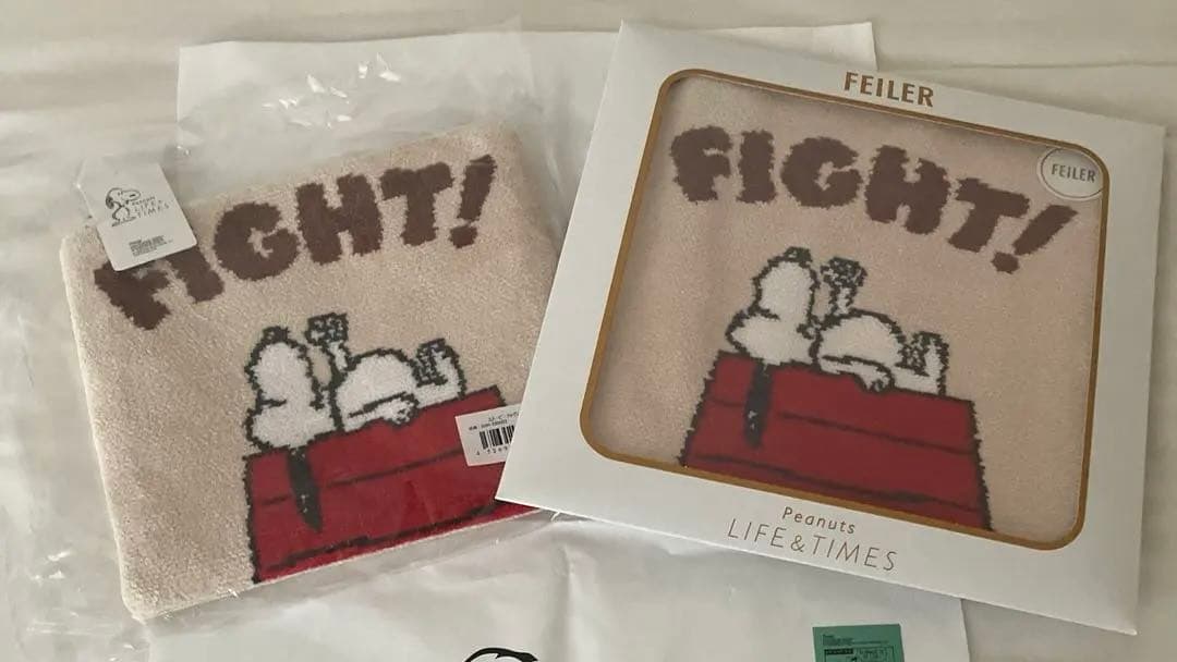 FEILER SNOOPY 阪急西宮　ポーチ＆タオルハンカチ