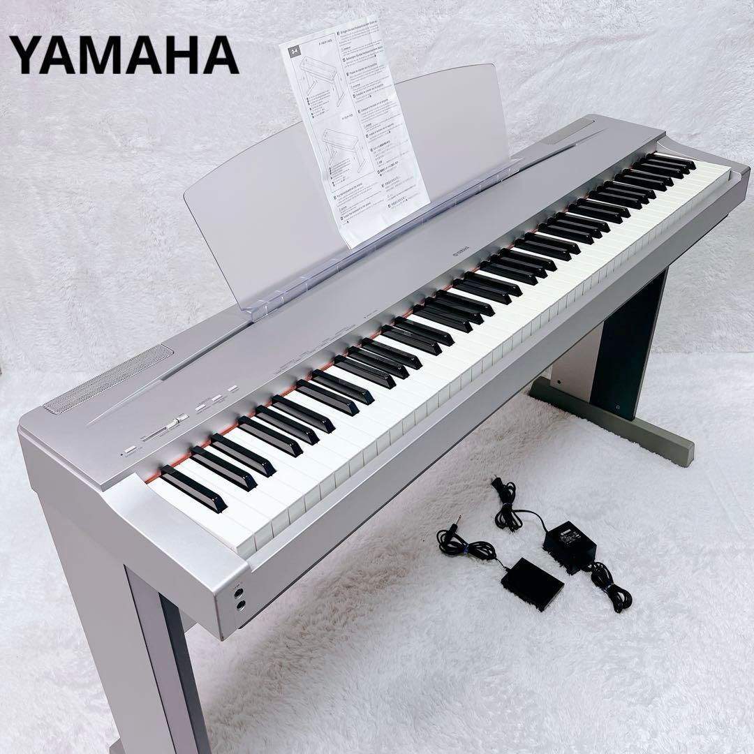 ✨ま✨　電子ピアノ　88鍵盤　ペダル付き　譜面立て付き