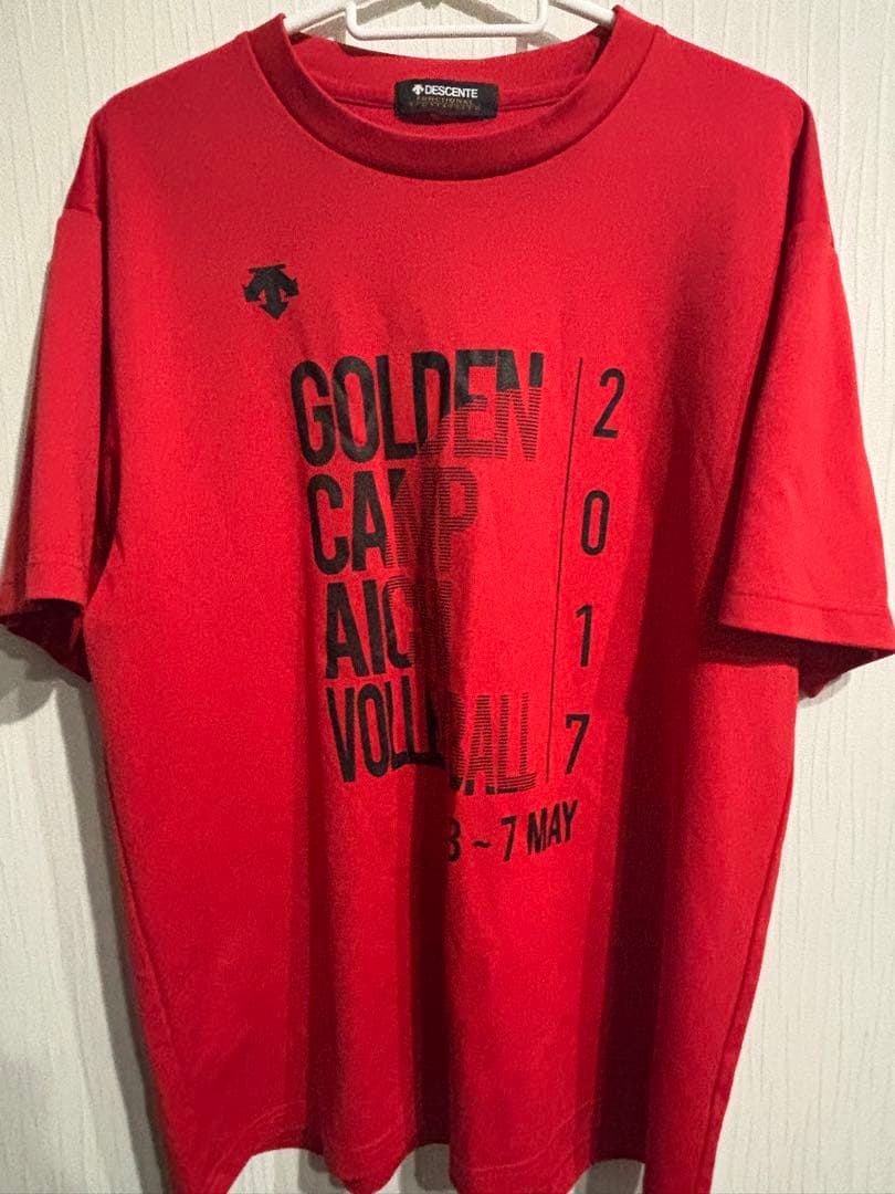 DESCENTE GOLDEN CAMP AICHI 2017 シャツ
