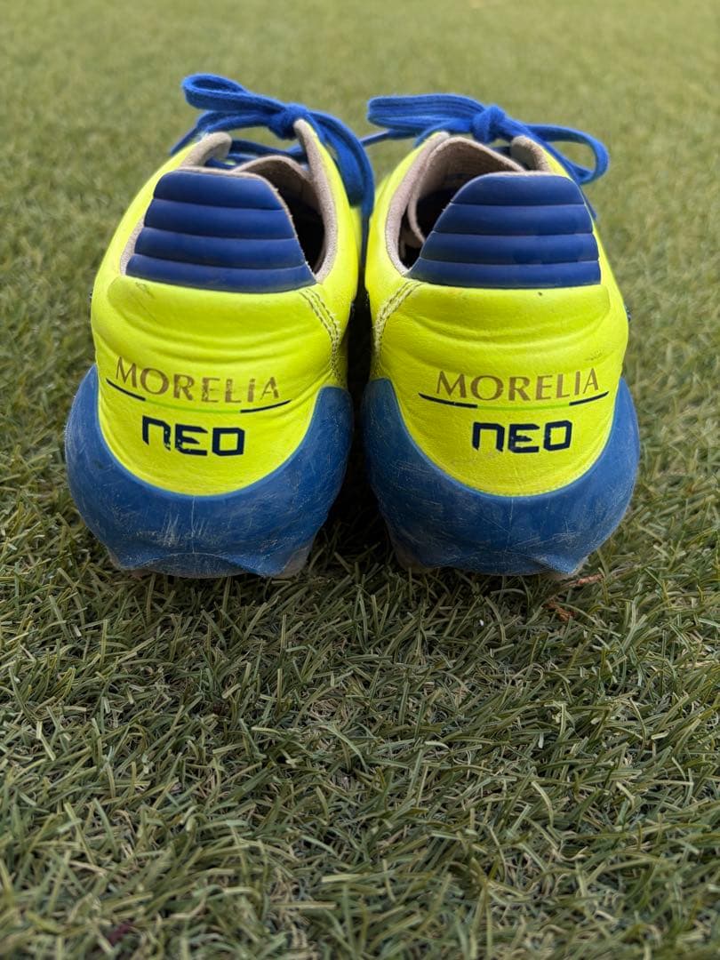 Mizuno MORELIA NEOサッカーシューズ イエロー/ブルー