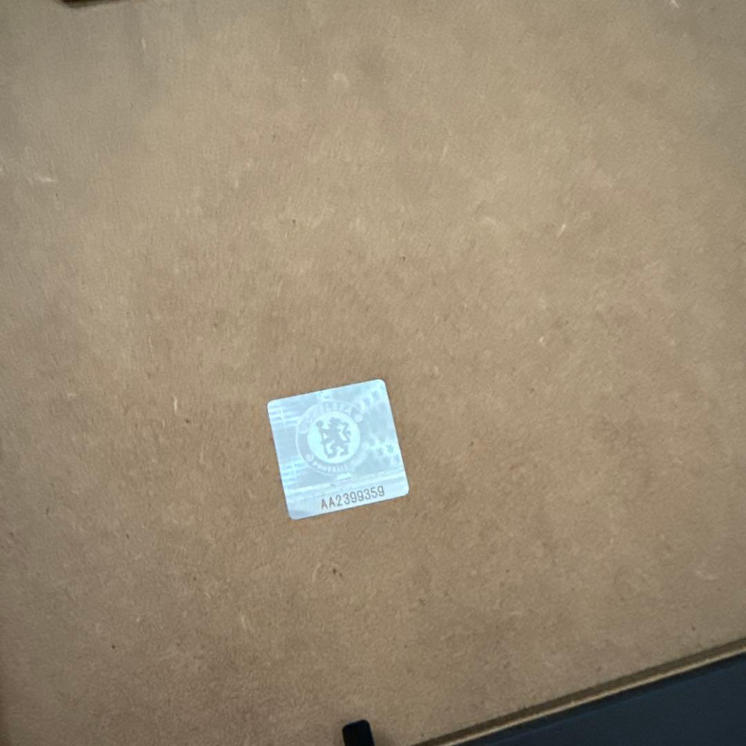 エデン・アザール サイン入りフォトフレーム