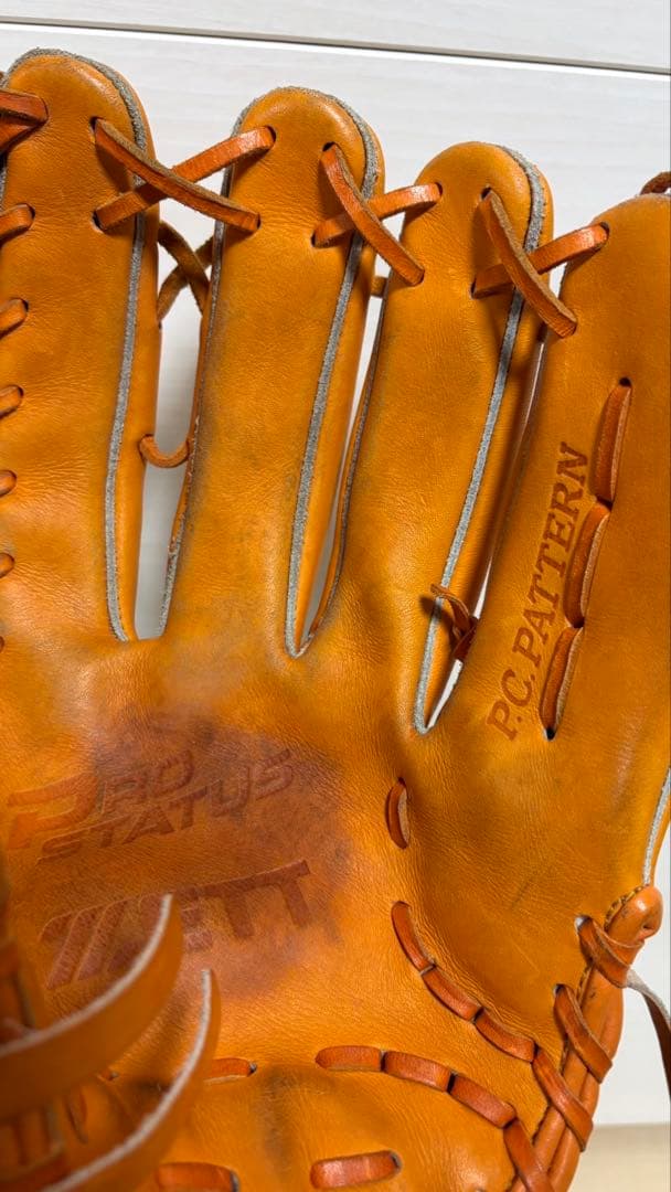 ZETT 軟式グローブ BRGA30217 オレンジ