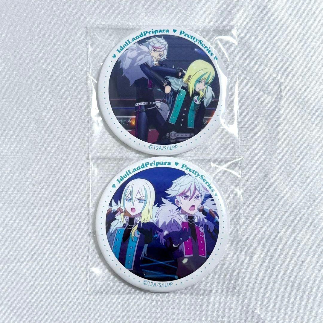 プリパラ　大江戸シンヤ　ウシミツ　ダークナイトメア　缶バッジ