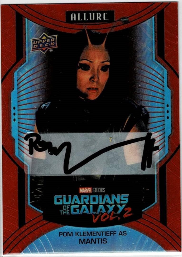 マーベル マンティス ポム・クレメンティエフ22UDMarvel直筆サインカード
