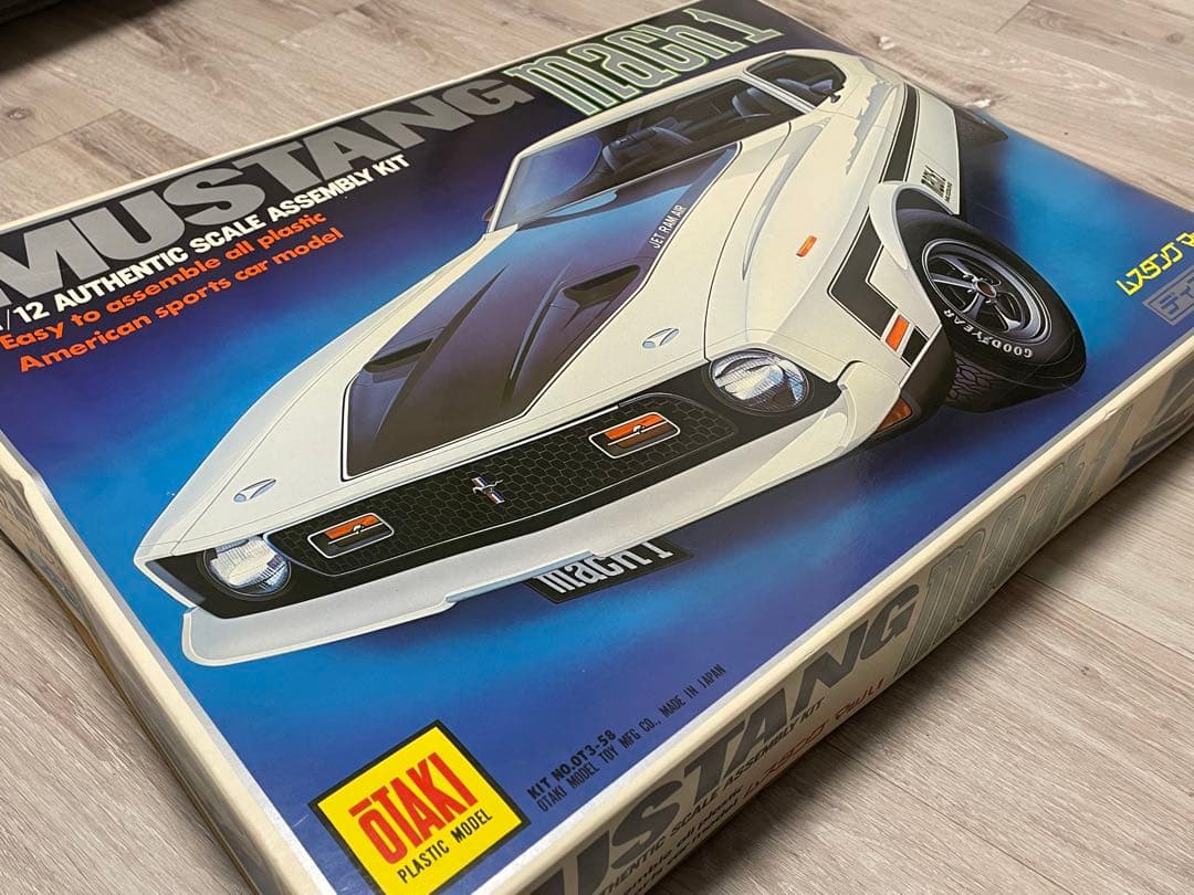 希少　レトロ　OTAKI　1/12　ムスタングマッハ1