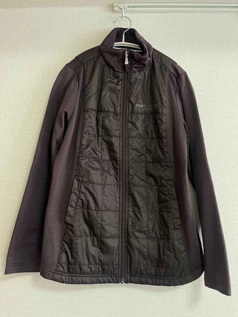 値下げ=> marie claire M ジャケット ダークブラウン