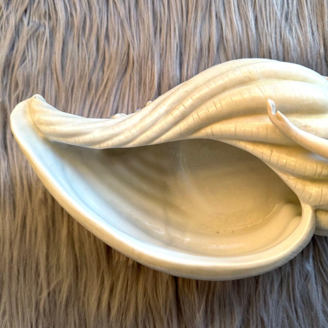 【即日発送】マーメイド 陶器 貝殻 小物入れ 雑貨