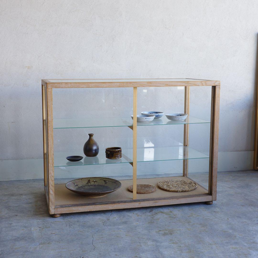 ガラスのショーケース　パンケース　ガラスケース