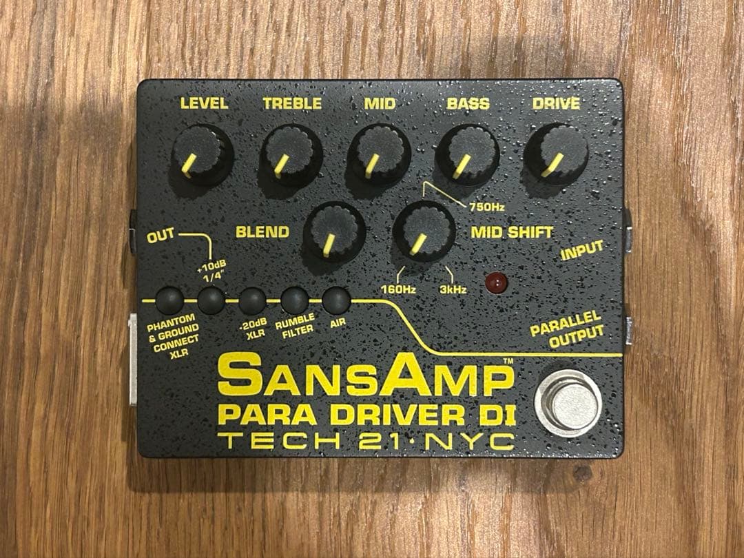 ギター Tech 21 SansAmp Para D DI