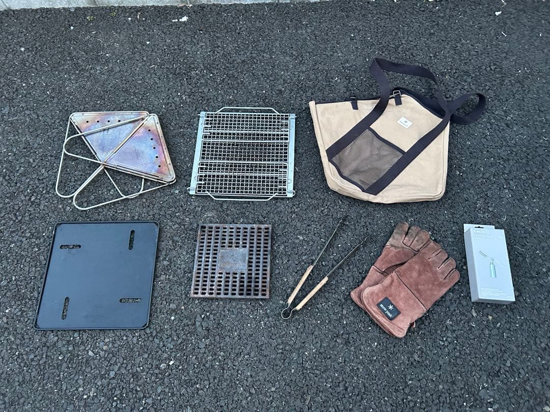 スノーピーク 焚火台M オプション多数セット