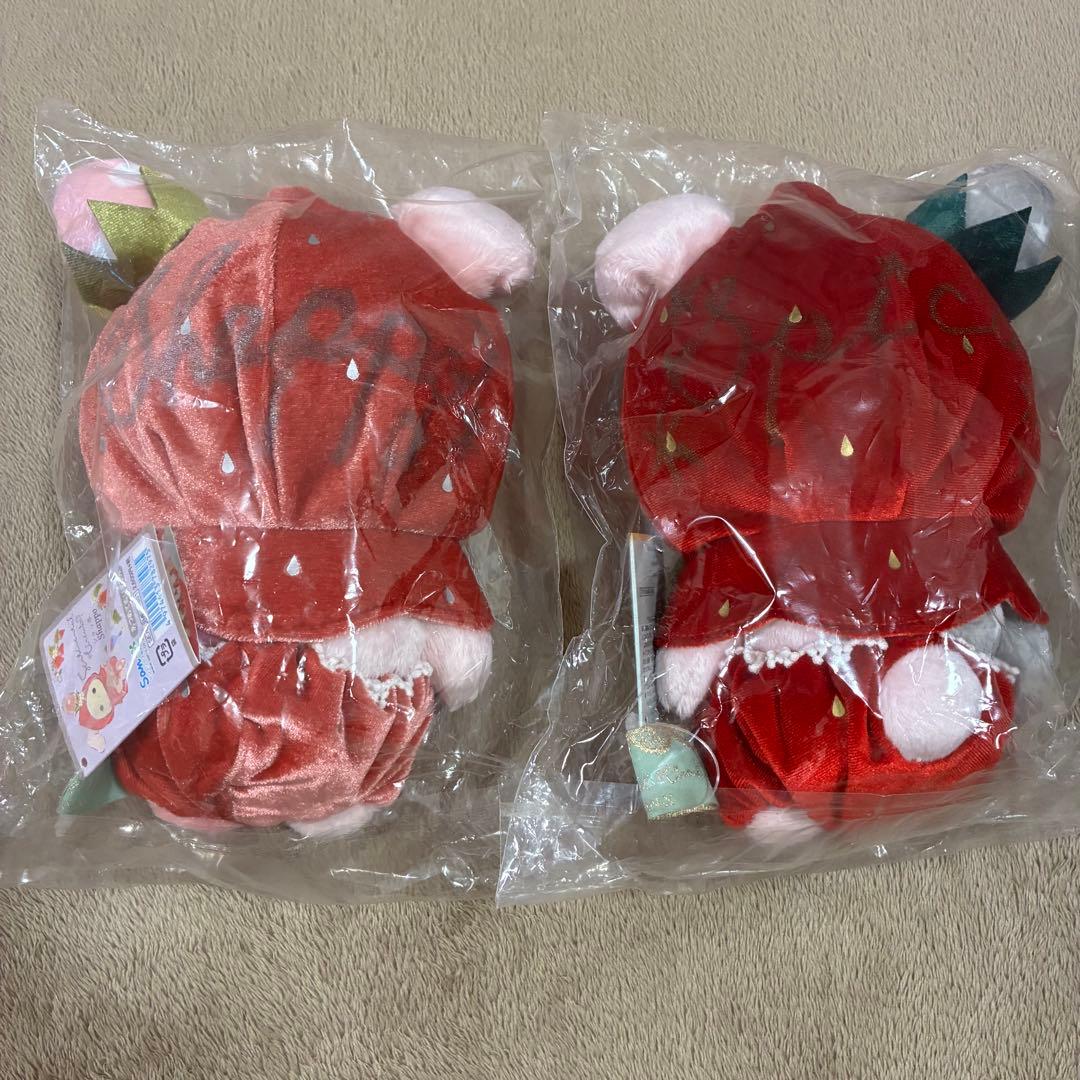 【サイン入り】センチメンタルサーカス あつめてぬいぐるみセット 涙いちごを探しに