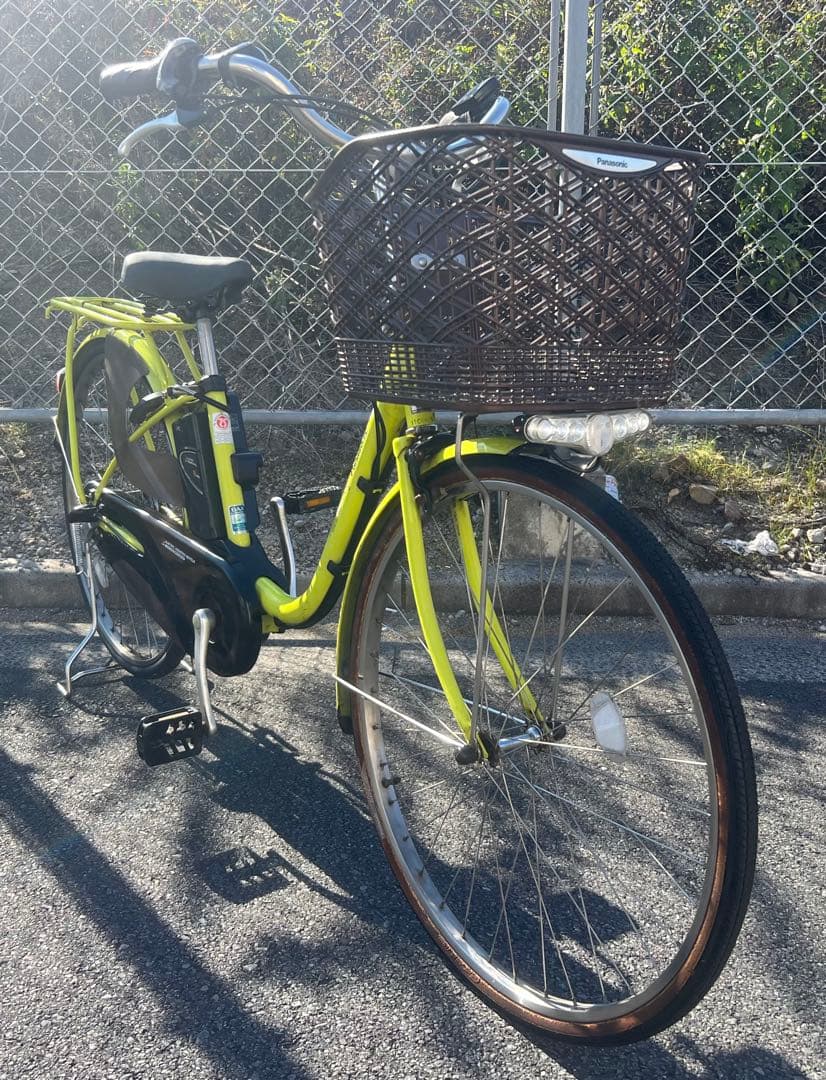 パナソニックVIVI DX・SD電動アシスト自転車バッテリー・充電器無し