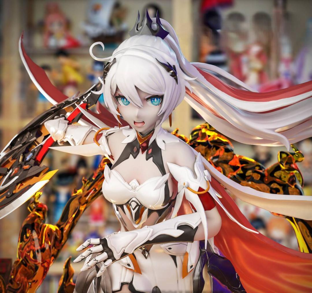 キアナ・カスラナ　薪炎の律者　崩壊3rd　25ｃｍ　未塗装未組立　ガレキ