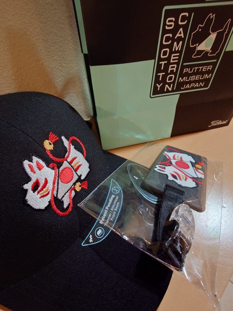 スコッティキャメロン　キャップ　パタータグ