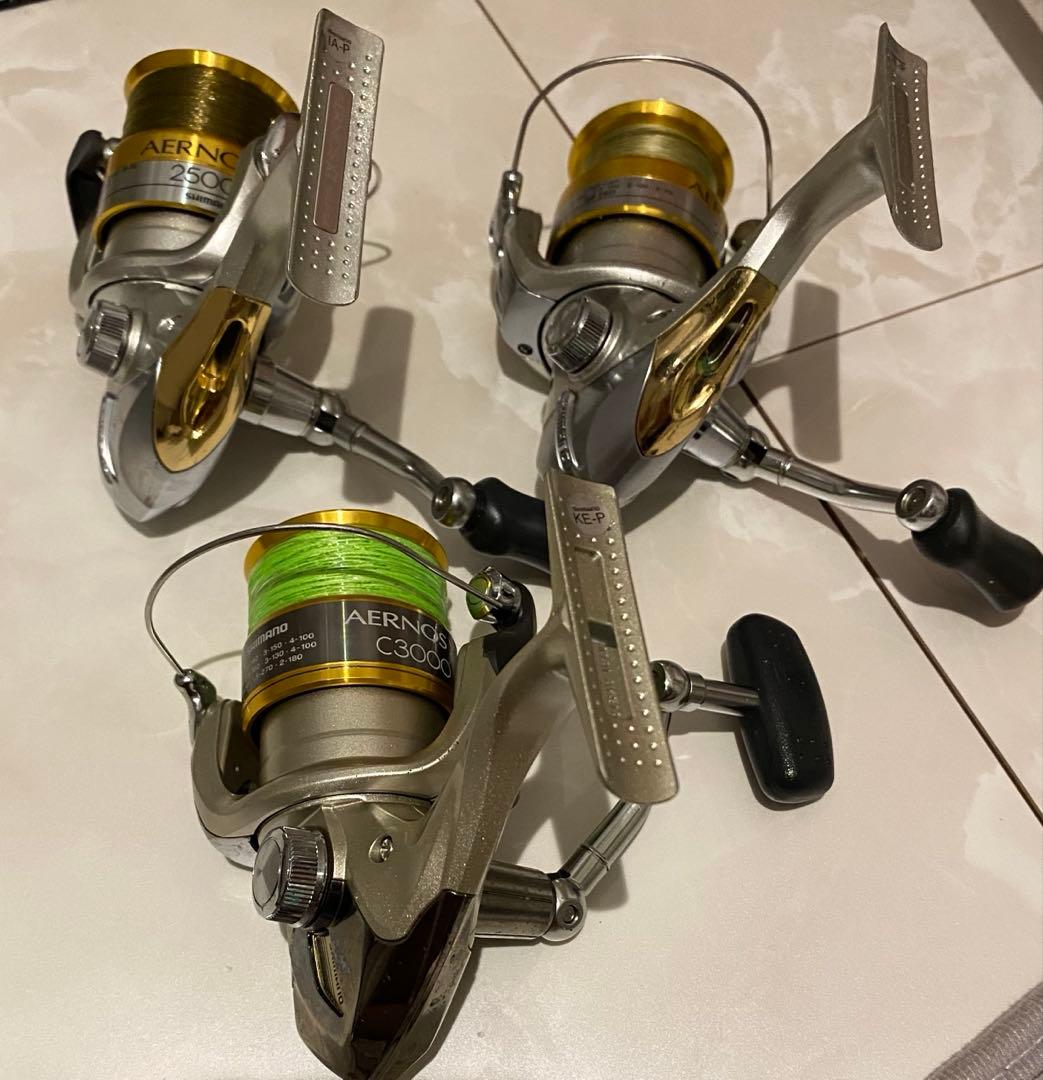 SHIMANO シマノ　エアノスXT 3台セット