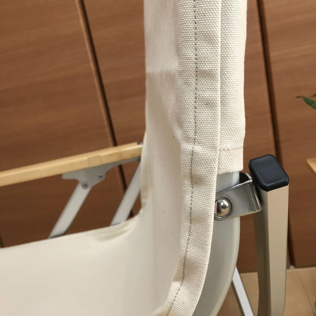 きなり色 2枚組 ローチェア30 帆布シートカバー 焚き火対応 スノーピーク