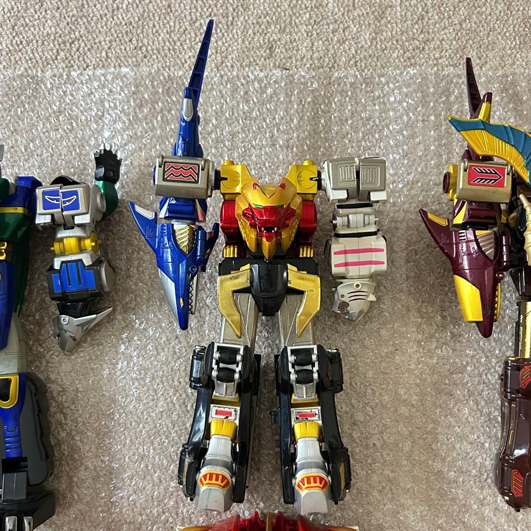 百獣戦隊ガオレンジャー ガオイカロス ガオハンター ガオキング ガオゴッド 4体