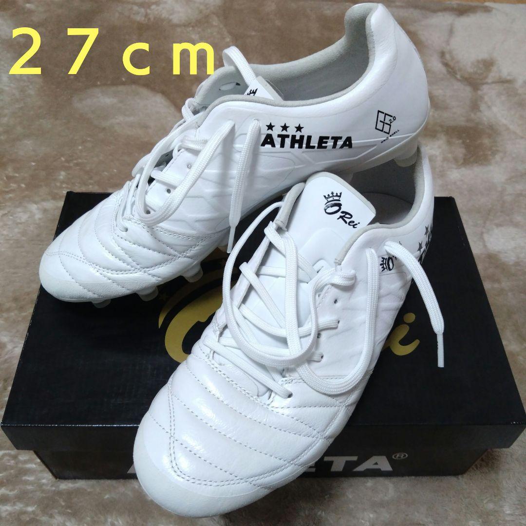 【新品•未使用】ATHLETA サッカースパイク 27cm オーヘイT7