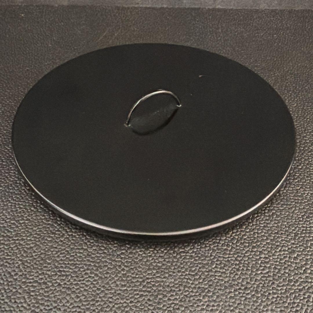 【美品】　江戸切子ガラス　瑠璃色 水指 / 茶道具 ふた、共箱付き　水差し