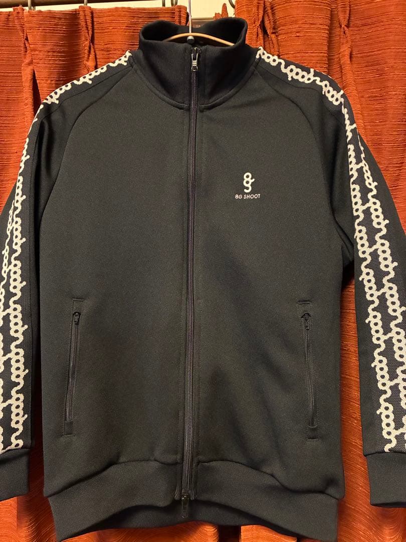 ゆう8G SHOOT ブラック サイズS ジップアップジャケット