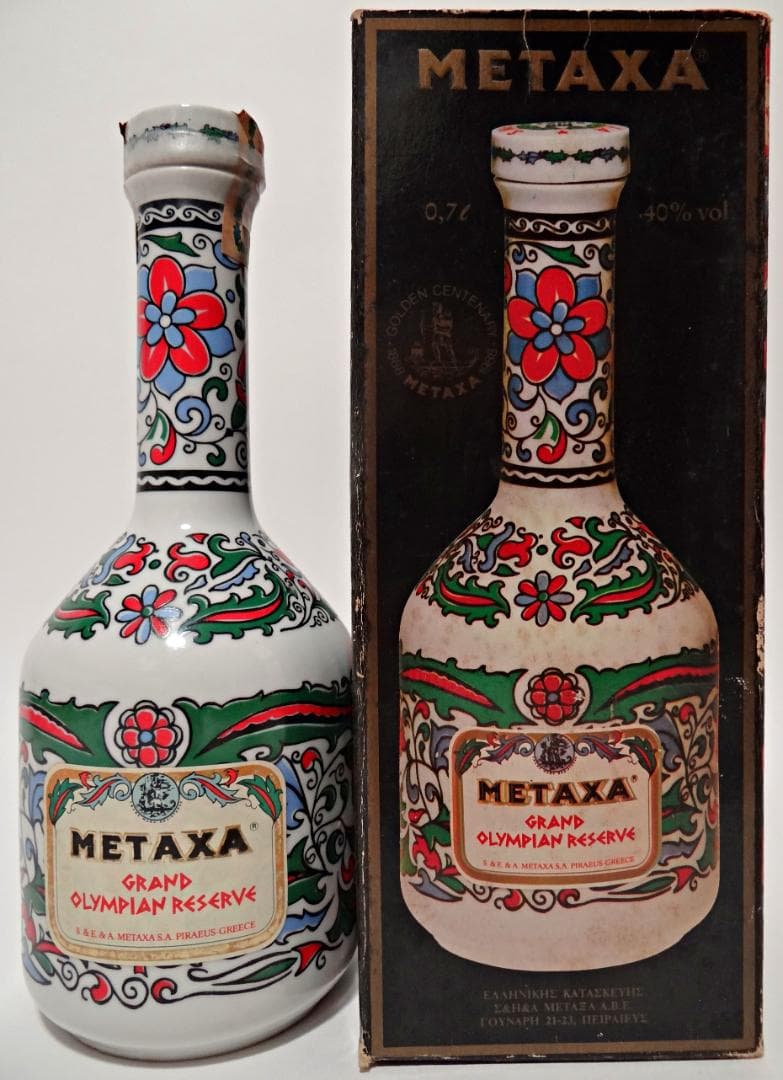 メタクサ XA Grand Olympian Reserve 未開栓