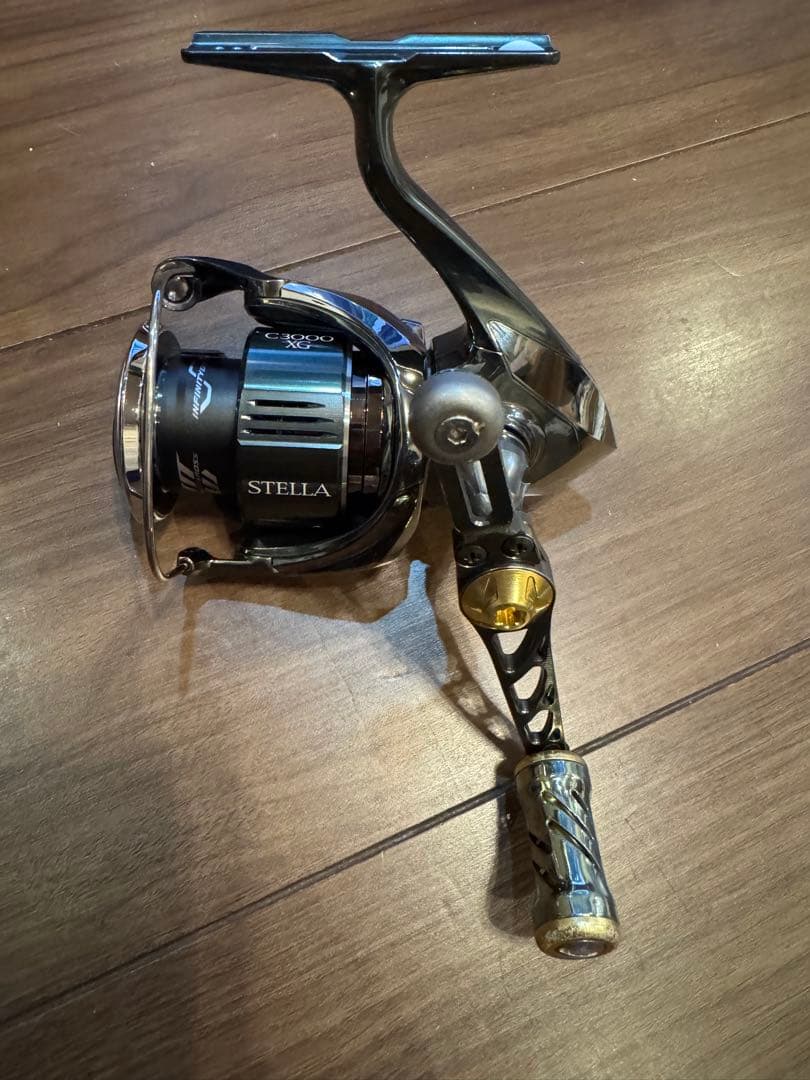 22ステラC3000xg リブレ　V.A.E 53 ガンメタ／ゴールド