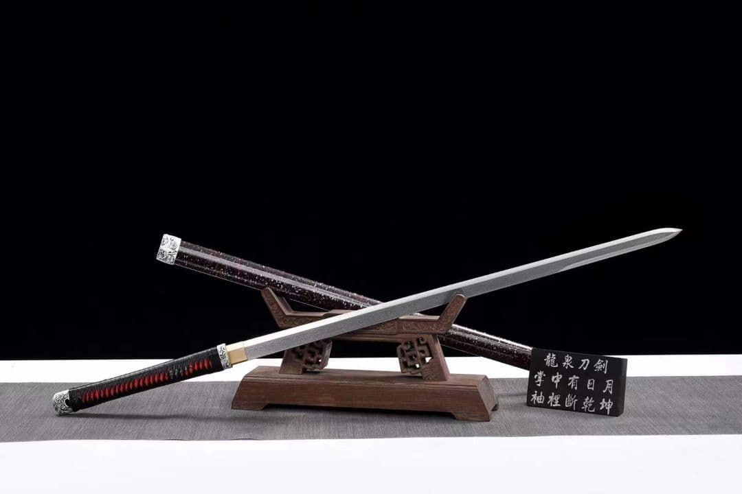 赤天唐剣20230650古兵器 武具　刀装具　日本刀　模造刀 居合刀