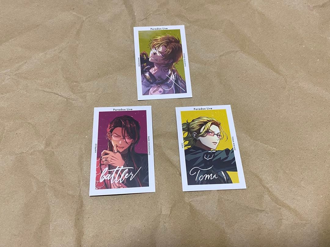 Paradox Live パラライ 6周年 Ｇプリ 特典 サイン入り