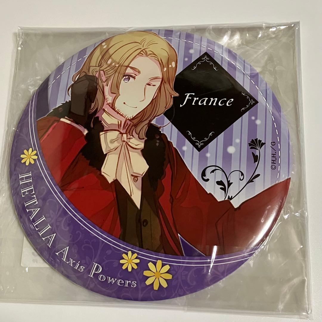 【新品未開封】ヘタリア　Big 缶バッジ フランス
