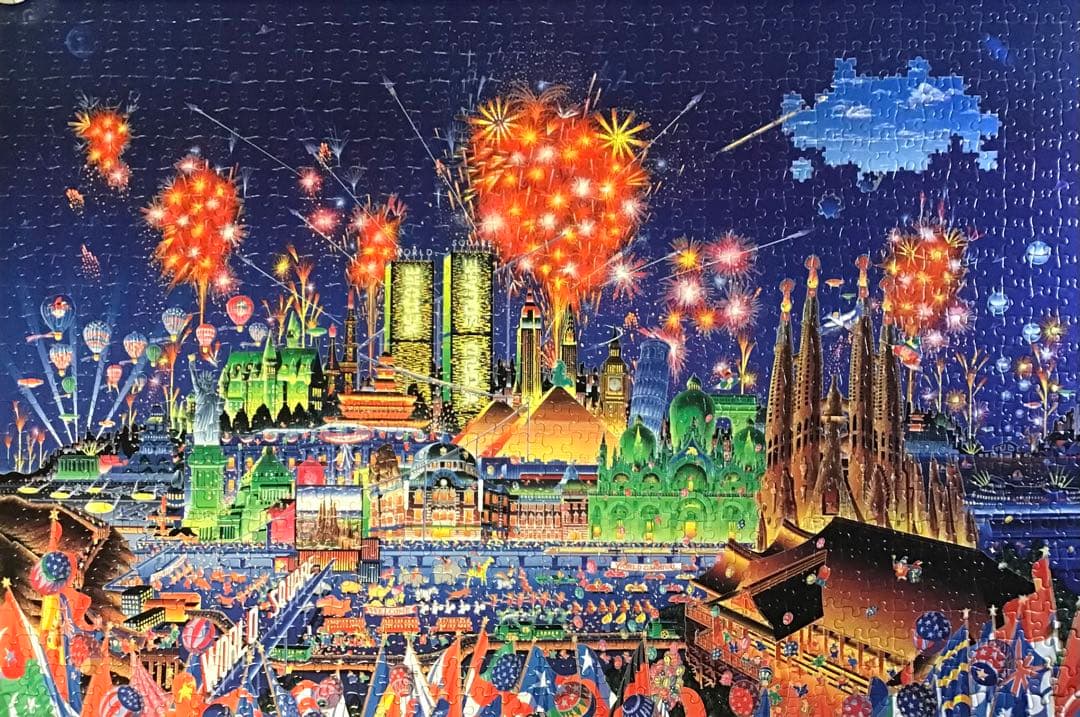 ジグソーパズル　YASUO ASOBE 遊部康雄 『ワールドファンタジー』