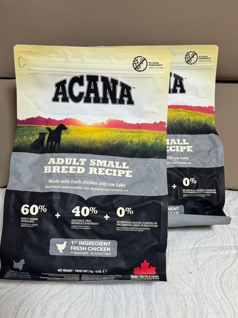 ACANA (アカナ) ドッグフード アダルトスモールブリード 2袋