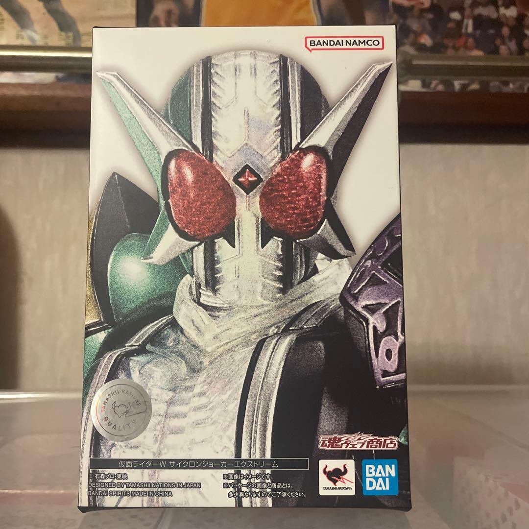 未開封 真骨彫 仮面ライダーW サイクロンジョーカーエクストリーム