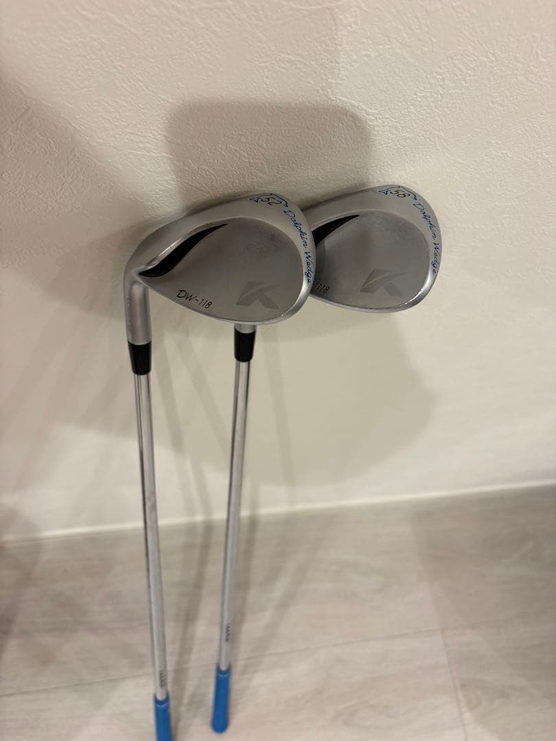 『レフティ』　『美品』キャスコ DW118 52.58ウェッジ ２本セット