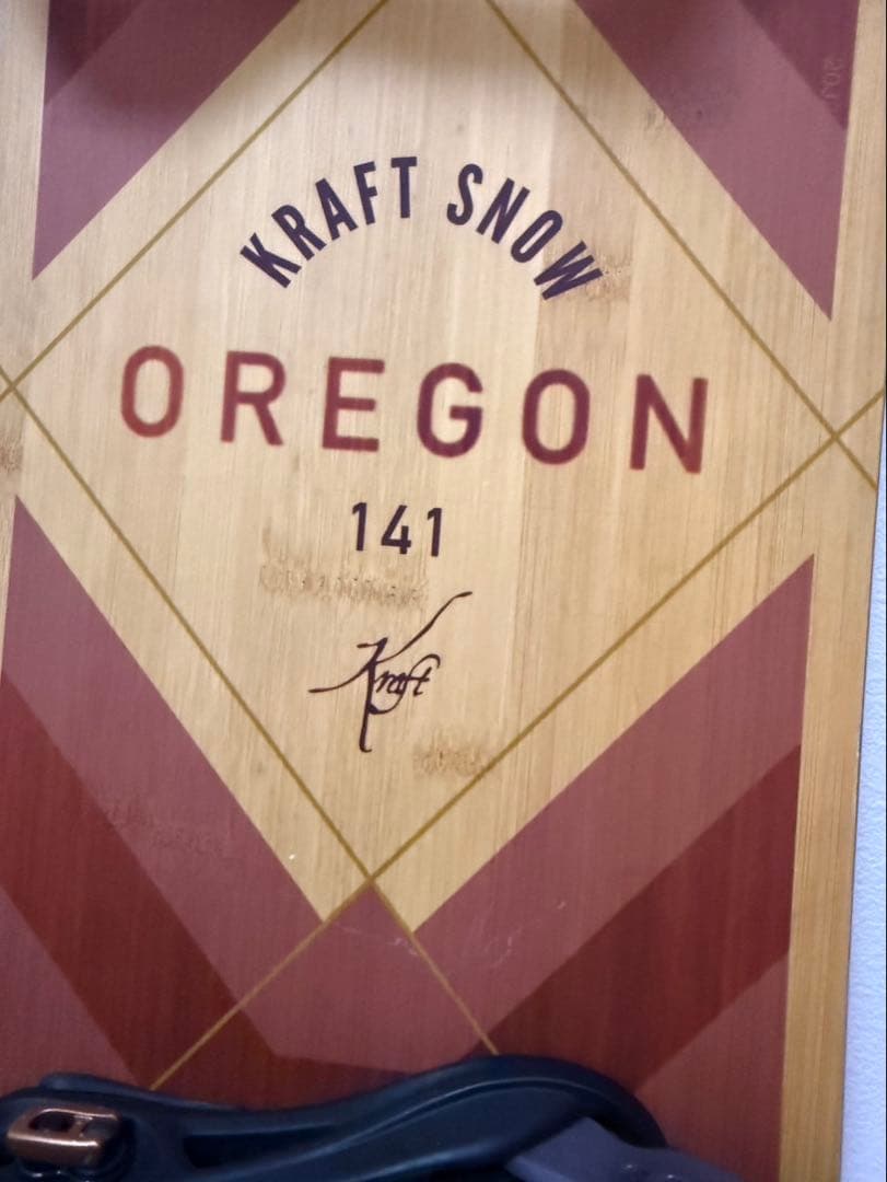 Kraft  Oregon 141 スノーボード ビンディング付き
