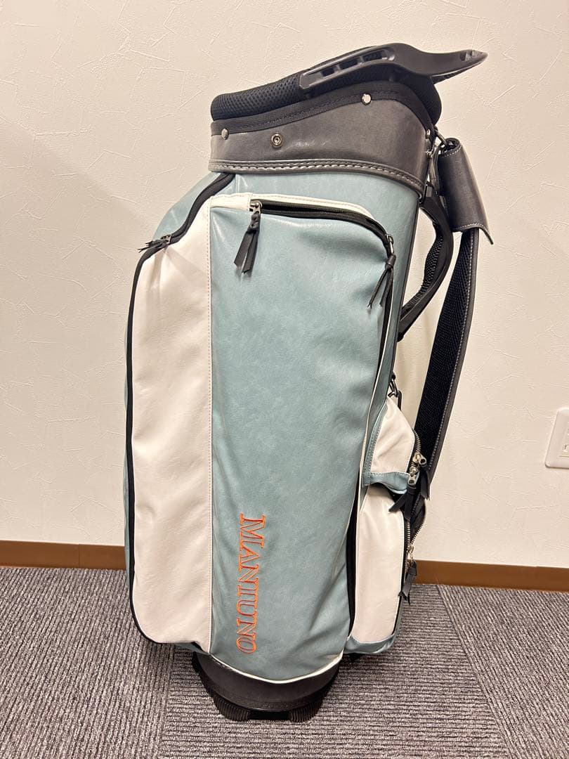MANIUNOゴルフキャディバッグ 水色