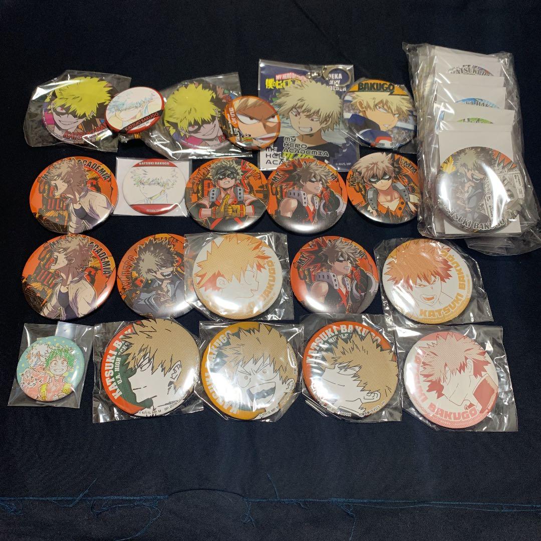 僕のヒーローアカデミア　缶バッジ　爆豪