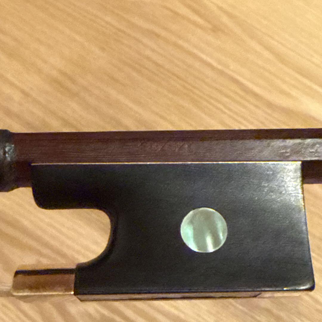 希少　金黒檀　鈴木バイオリン 弓　No.97　4/4