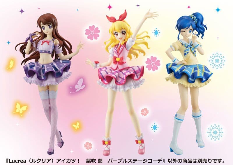 Lucrea（ルクリア） アイカツ！ 星宮いちご 霧矢あおい 紫吹蘭 限定特典付