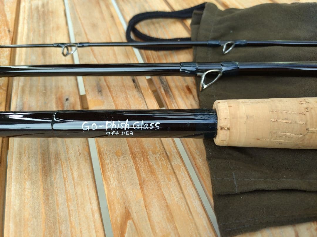 Go-Phish Glass 7ft PE3 ルアーロッド bait