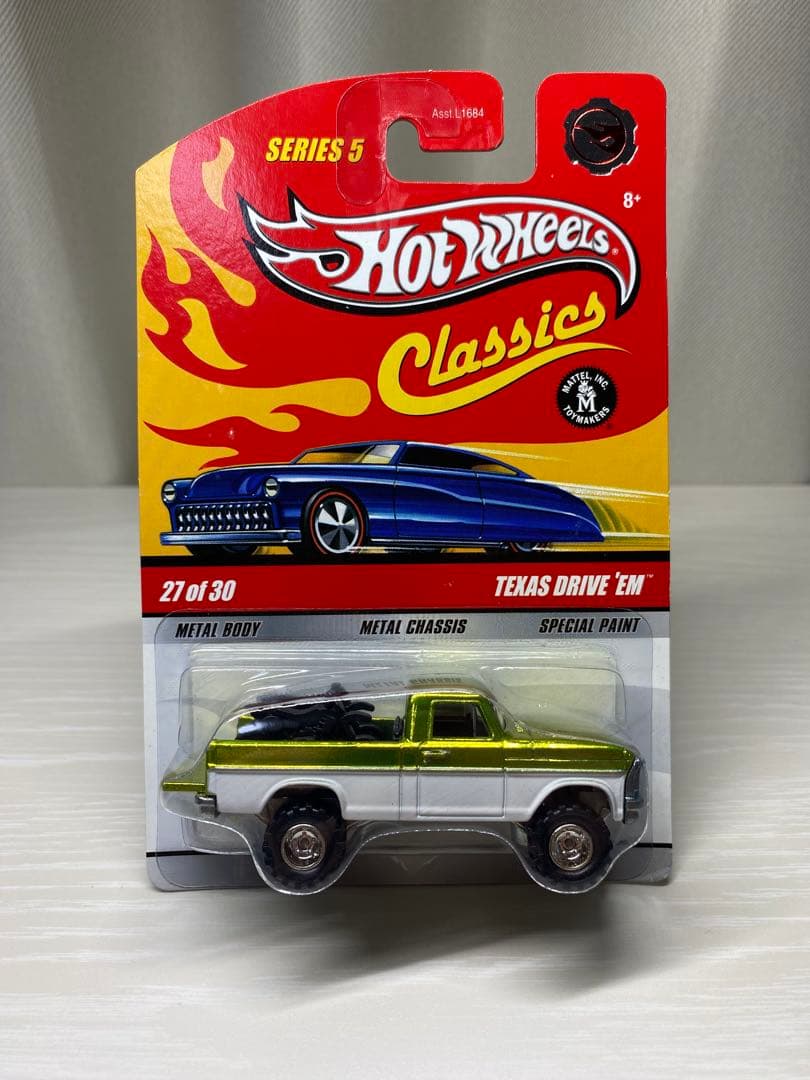 ミニカー HW Classics Texas Drive 'Em Lime Chase