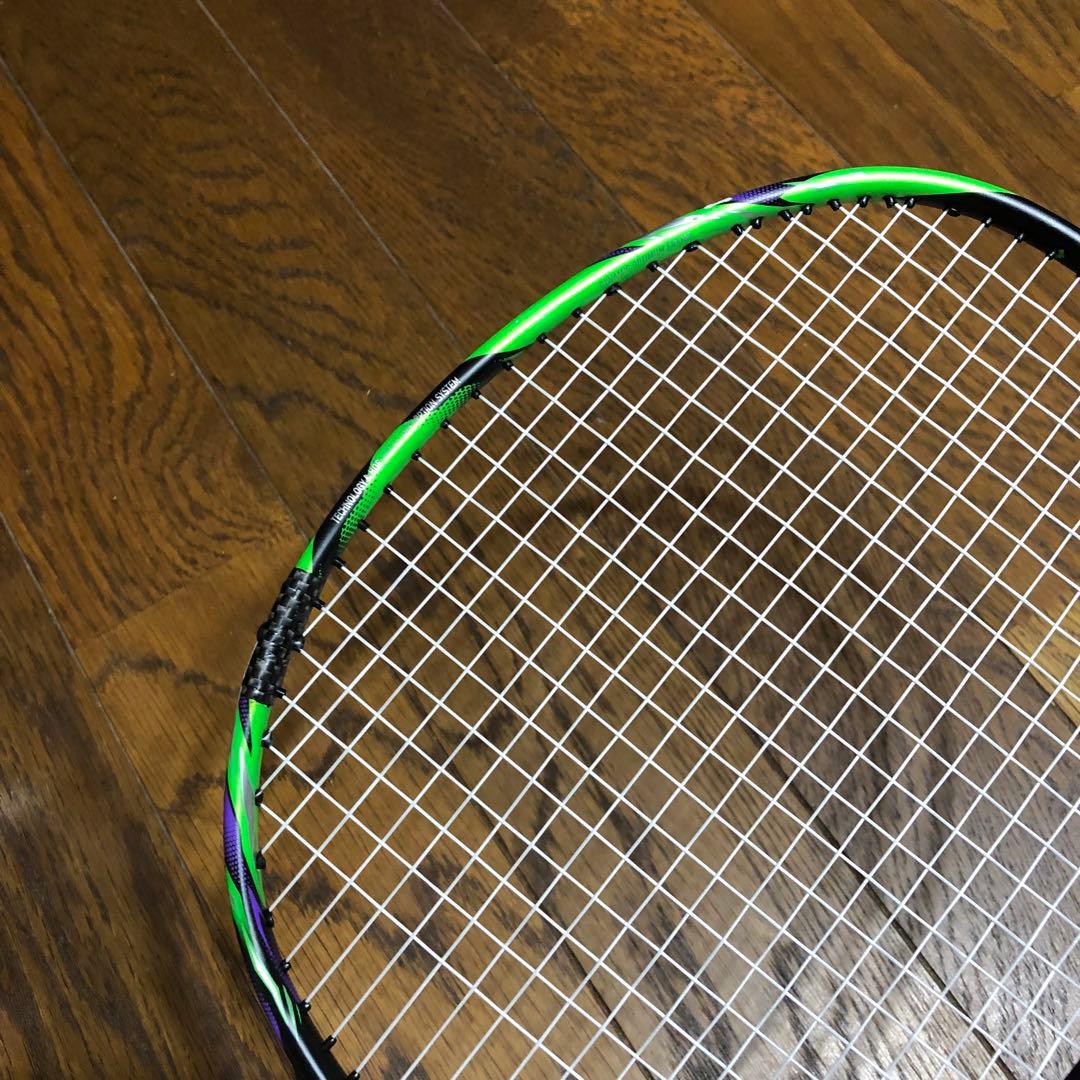 リーニン　ハルバーテック9000 4UG5 修理品　バドミントンラケット