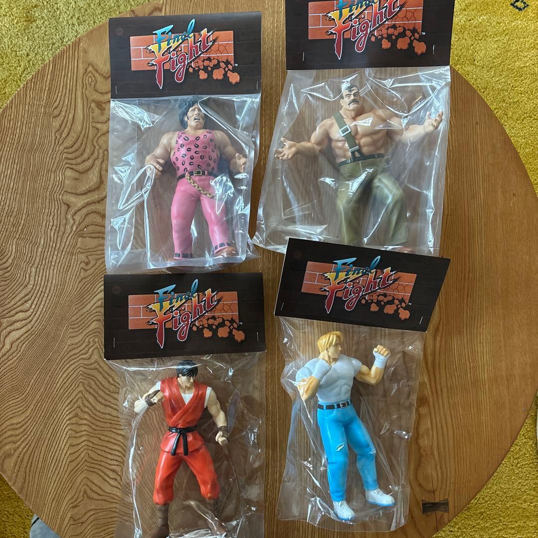 ファイナルファイト アクションフィギュア 4体セット　UNBOX社製