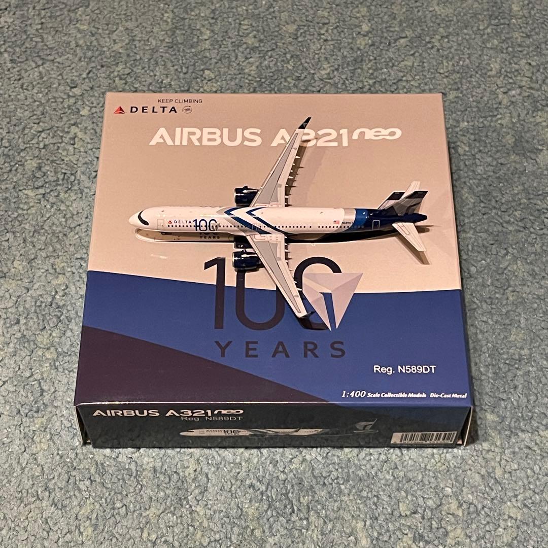 DELTA A321neo デルタ航空 100周年 エアーバス NG 1:400