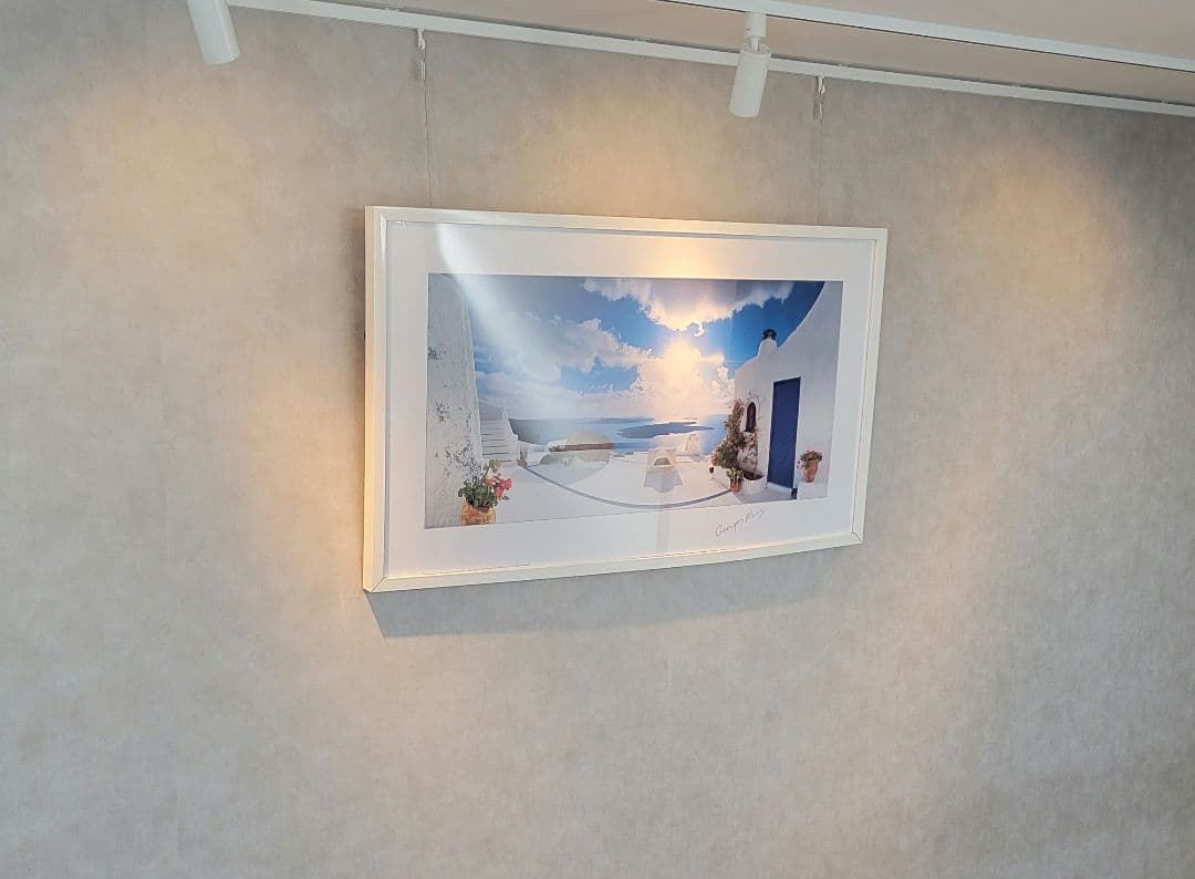 絵画　ギリシャ　スペイン　海　アート