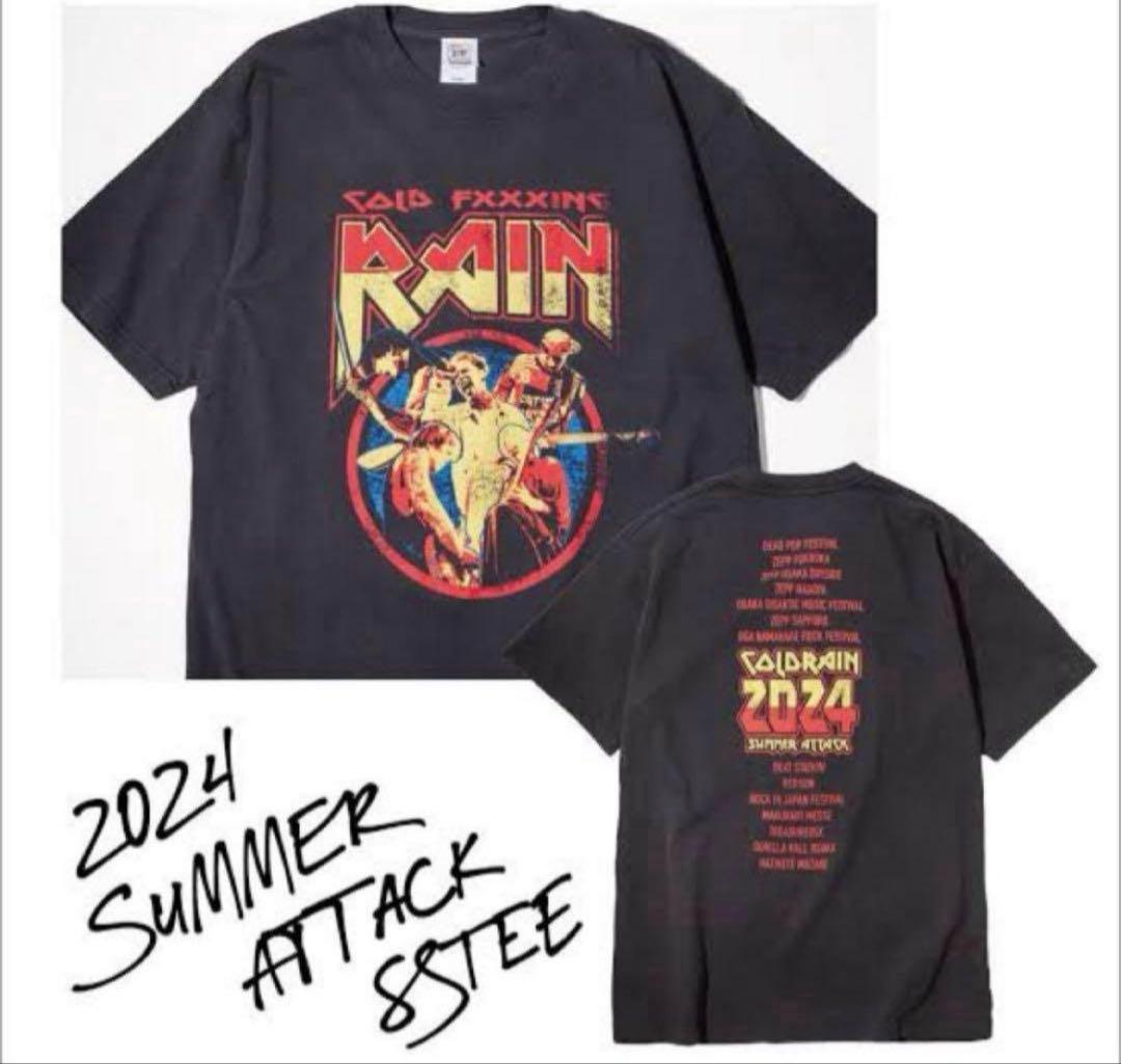 coldrain 2024 SUMMER ATTACK Tシャツ XL